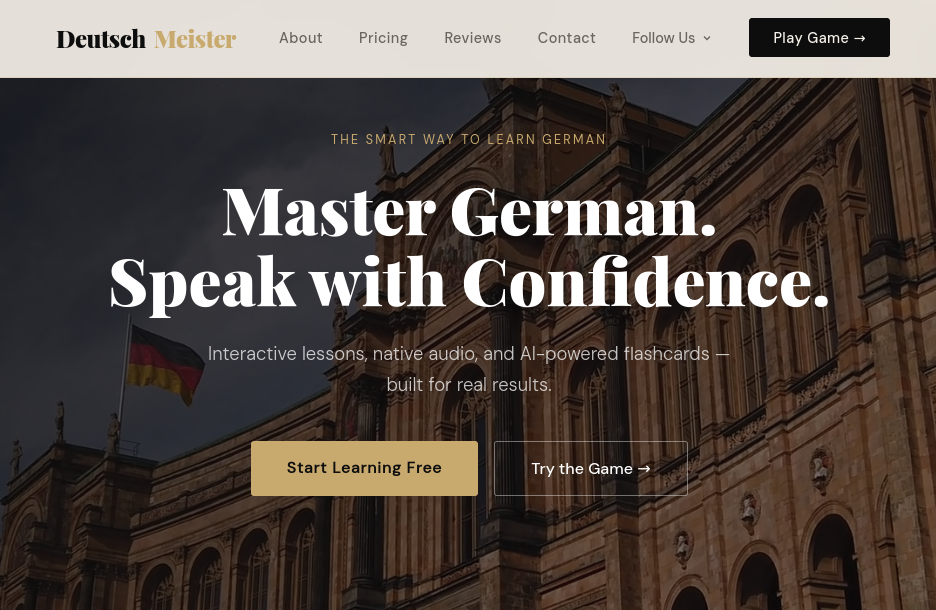 Language Course Booking Site